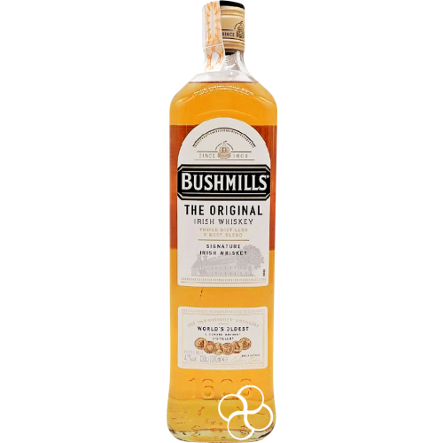 Bushmills Original Triple Distilled Smooth & Mellow Blended Irish Whiskey (1.75L)