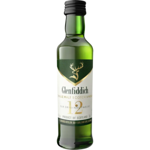 Glenfiddich 12 Year Old Single Malt Scotch Whisky (50mL)