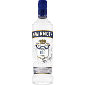 Smirnoff No.57 100 Proof Blue Label Export Strength Vodka